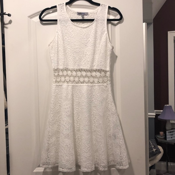 Charlotte Russe Dresses & Skirts - Lace Mini Skater Dress